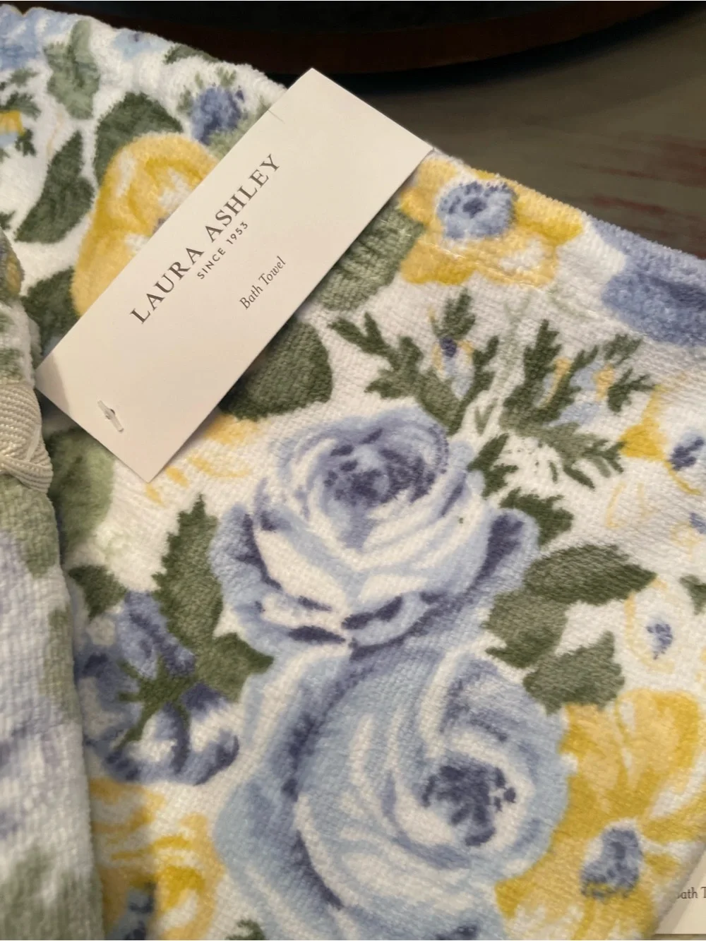 Laura Ashley Quartet Blue Towels Bundle - bath, hand and finger towels - NEW!